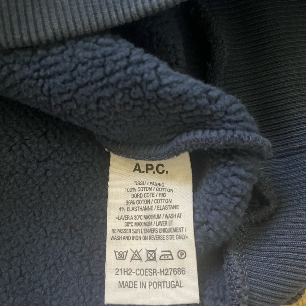 A.P.C. Navy Sweater